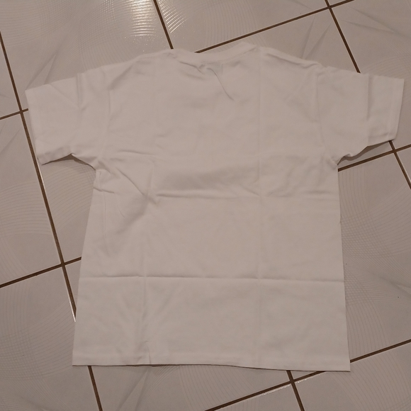 4/$40 New Plain White Tee - Size Large (Youth) - Picture 2 of 5